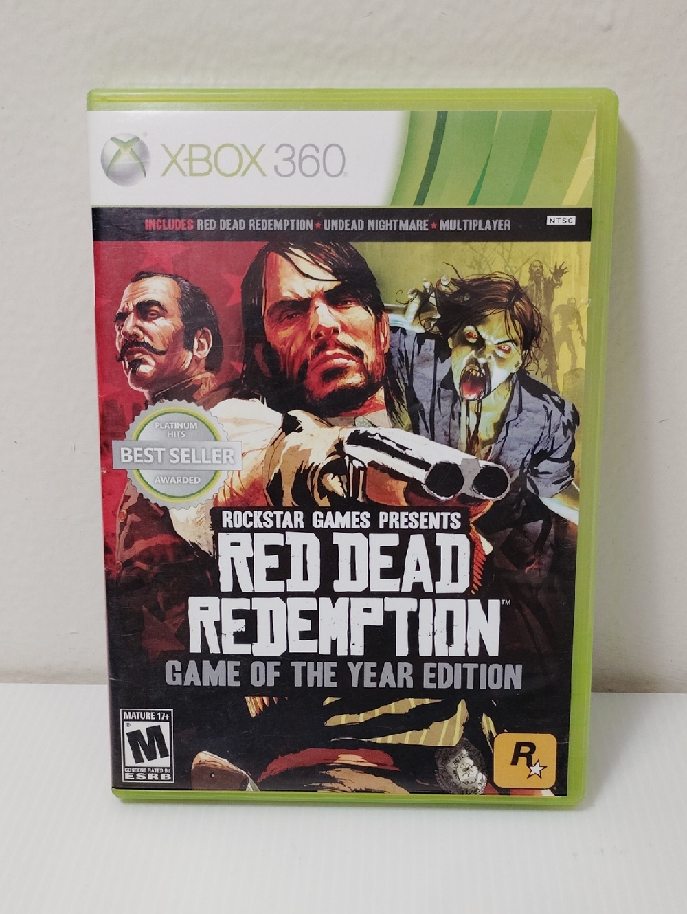 5 For $30 Xbox 360 Red Dead Redemption: Game of the Year Edition - Green Case